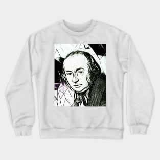 Isambard Kingdom Brunel Black And White Portrait | Isambard Kingdom Brunel Artwork 3 Crewneck Sweatshirt